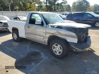 2004 Chevrolet Silverado 1500 LS with VIN 1GCEC14T34Z189252, listed as a Copart auction lot 77065754 with 0 mi miles and Salvage Title. Bid and sale history available at carsss.com. Image 4.