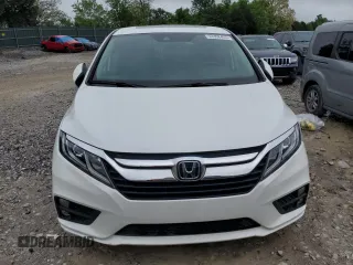 2020 Honda Odyssey EX-L with VIN 5FNRL6H76LB064052, listed as a Copart auction lot 53358455 with 58,167 mi miles and Salvage Title. Bid and sale history available at carsss.com. Image 5.