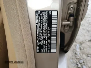 2001 Mercedes-Benz E-Class with VIN WDBJH65J41B312277, listed as a Copart auction lot 70261594 with 123,702 mi miles and Clean Title. Bid and sale history available at carsss.com. Image 12.