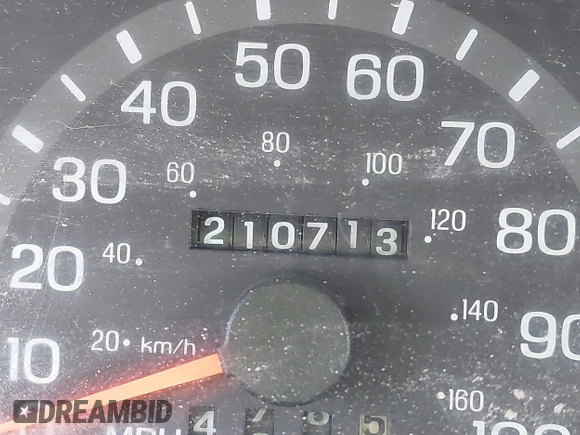 2000 Ford Econoline Cargo with VIN 1FTRE14W7YHA37668, listed as a IAAI auction lot 42001679 with 210,713 mi miles. Bid and sale history available at carsss.com. Image 12.