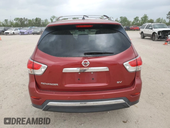 2014 Nissan Pathfinder SV with VIN 5N1AR2MN3EC672339, listed as a Copart auction lot 51708845 with 110,244 mi miles and Salvage Title. Bid and sale history available at carsss.com. Image 6.