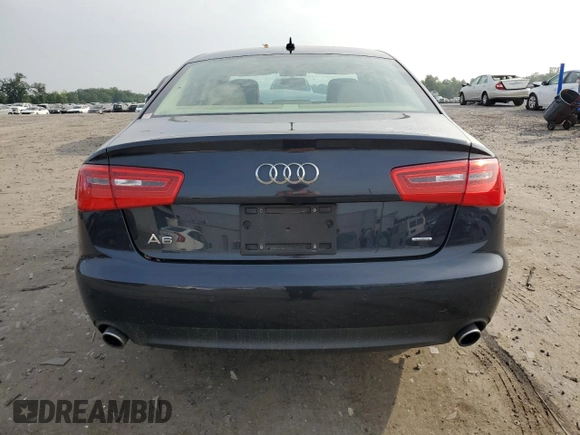2015 Audi A6 Premium Plus with VIN WAUGFAFC5FN034951, listed as a Copart auction lot 58916435 with 121,560 mi miles and Clean title. Bid and sale history available at DreamBid. Image 6.