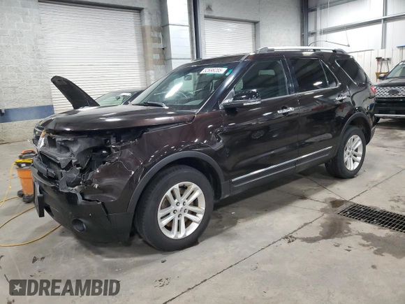 2013 Ford Explorer XLT with VIN 1FM5K8D84DGB60227, listed as a Copart auction lot 52698285 with 133,871 mi miles and Salvage Title. Bid and sale history available at DreamBid. Image 1.