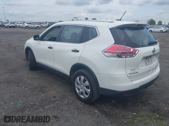2016 Nissan Rogue SV with VIN 5N1AT2MT8GC741903, listed as a IAAI auction lot 42129112 with 188,576 mi miles. Bid and sale history available at carsss.com. Image 3.