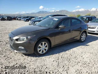 2015 Mazda 3 i Sport with VIN 3MZBM1U73FM201436, listed as a Copart auction lot 54957995 with 104,785 mi miles and Salvage title. Bid and sale history available at DreamBid. Image 1.