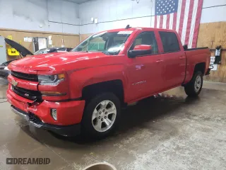 2018 Chevrolet Silverado 1500 LT with VIN 3GCUKRECXJG286455, listed as a Copart auction lot 53692435 with 121,408 mi miles and Clean Title. Bid and sale history available at carsss.com. Image 1.