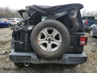 2019 Jeep Wrangler Unlimited Sport with VIN 1C4HJXDG4KW538961, listed as a Copart auction lot 44018655 with 53,478 mi miles and Salvage Title. Bid and sale history available at carsss.com. Image 6.