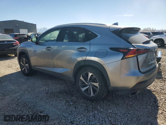 2018 Lexus NX with VIN JTJBARBZ0J2173090, listed as a Copart auction lot 45712875 with 61,004 mi miles and Salvage Title. Bid and sale history available at carsss.com. Image 2.