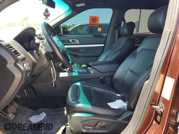 2016 Ford Explorer XLT with VIN 1FM5K8D80GGB00899, listed as a Copart auction lot 53210045 with 146,842 mi miles and Salvage Title. Bid and sale history available at DreamBid. Image 7.