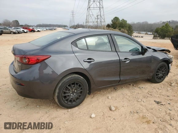 2015 Mazda 3 i SV with VIN JM1BM1T72F1272872, listed as a Copart auction lot 44407665 with 113,259 mi miles and Salvage Title. Bid and sale history available at carsss.com. Image 3.