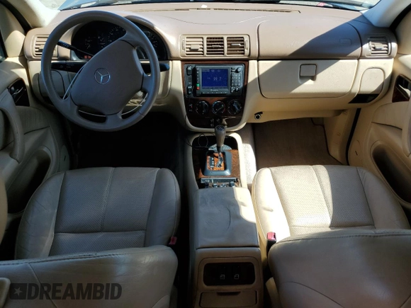 2001 Mercedes-Benz M 320/430/500 with VIN 4JGAB54E41A280868, listed as a Copart auction lot 47829955 with 111,475 mi miles and Salvage title. Bid and sale history available at DreamBid. Image 8.