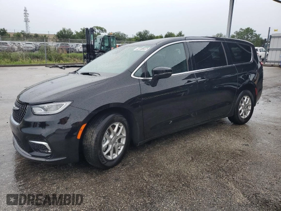 2025 Chrysler Pacifica Select z VIN 2C4RC1BGXSR544657, wystawiony jako Copart lot #59881285 z przebiegiem 4 119 mil mil oraz Nie do naprawy • Non repairable. Historia ofert i sprzedaży dostępna na DreamBid. Obrazek 1.