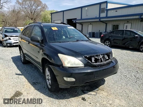 2004 Lexus RX 330 with VIN JTJHA31U140028606, listed as a Copart auction lot 49630705 with 206,589 mi miles and Salvage Title. Bid and sale history available at DreamBid. Image 12.