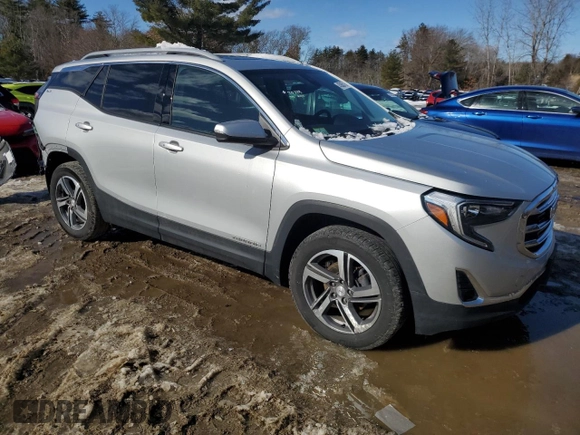 2021 GMC Terrain SLT with VIN 3GKALVEV5ML381905, listed as a Copart auction lot 45365715 with 31,317 mi miles and Salvage Title. Bid and sale history available at DreamBid. Image 4.