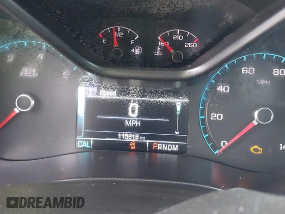 2016 Chevrolet Colorado 2WD Z71 with VIN 1GCGSDE14G1348762, listed as a IAAI auction lot 42758798 with 115,818 mi miles and . Bid and sale history available at DreamBid. Image 7.