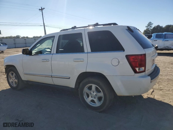 2006 Jeep Grand Cherokee Limited with VIN 1J4HS58N26C135993, listed as a Copart auction lot 76348414 with 120,934 mi miles and Salvage Title. Bid and sale history available at carsss.com. Image 2.