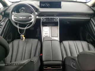 2021 Genesis GV80 with VIN KMUHB4SB9MU036462, listed as a Copart auction lot 48688625 with 57,904 mi miles and Salvage title. Bid and sale history available at DreamBid. Image 8.