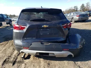 2021 Chevrolet Blazer LT z VIN 3GNKBHRS6MS516178, wystawiony jako Copart lot #45988215 z przebiegiem 75 000 mil mil oraz Nie do naprawy. Historia ofert i sprzedaży dostępna na DreamBid. Obrazek 6.