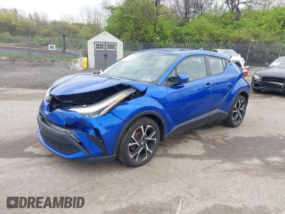 2020 Toyota C-HR LE with VIN NMTKHMBX4LR116336, listed as a IAAI auction lot 42029685 with 77,603 mi miles. Bid and sale history available at carsss.com. Image 18.