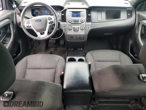 2015 Ford Police Interceptor with VIN 1FAHP2L82FG163718, listed as a Copart auction lot 56392295 with 122,940 mi miles and Salvage title. Bid and sale history available at DreamBid. Image 8.
