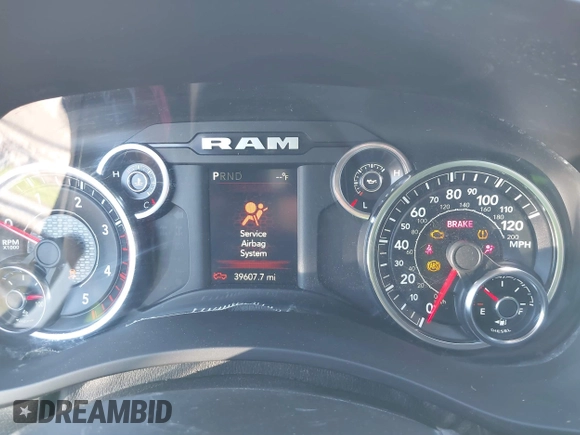 2023 Ram 2500 Big Horn with VIN 3C6UR5JL4PG514587, listed as a IAAI auction lot 41654904 with 39,607 mi miles and . Bid and sale history available at DreamBid. Image 7.