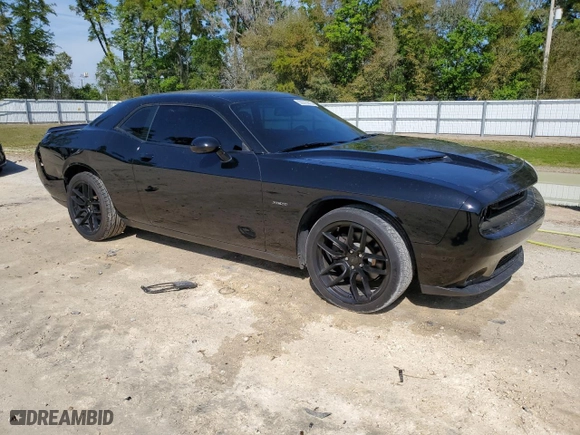 2018 Dodge Challenger R/T with VIN 2C3CDZBT0JH229826, listed as a Copart auction lot 50975015 with 55,219 mi miles and Salvage Title. Bid and sale history available at carsss.com. Image 4.