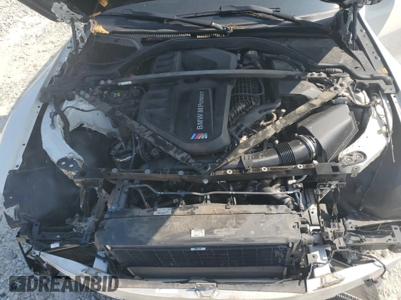2022 BMW M4 Competition xDrive with VIN WBS43AZ01NCK23924, listed as a Copart auction lot 70023244 with 12,676 mi miles and Salvage Title. Bid and sale history available at carsss.com. Image 11.