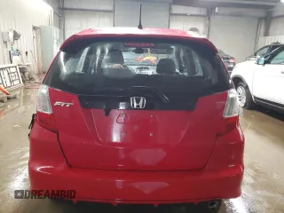2010 Honda Fit Sport with VIN JHMGE8H46AC017339, listed as a Copart auction lot 50217895 with 102,821 mi miles and Salvage Title. Bid and sale history available at carsss.com. Image 6.