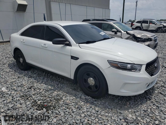 2015 Ford Police Interceptor with VIN 1FAHP2MK2FG163700, listed as a Copart auction lot 56028145 with 107,421 mi miles and Salvage title. Bid and sale history available at DreamBid. Image 4.