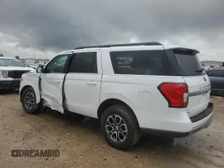 2024 Ford Expedition Max XLT with VIN 1FMJK1H8XREB02917, listed as a Copart auction lot 51924285 with 2,632 mi miles and Salvage Title. Bid and sale history available at DreamBid. Image 2.