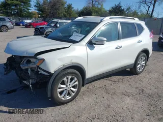 2016 Nissan Rogue SV with VIN KNMAT2MV9GP726986, listed as a IAAI auction lot 42064003 with 108,433 mi miles. Bid and sale history available at carsss.com. Image 17.