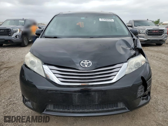 2015 Toyota Sienna XLE with VIN 5TDYK3DC5FS686559, listed as a Copart auction lot 51450425 with 208,964 mi miles and Salvage Title. Bid and sale history available at carsss.com. Image 5.