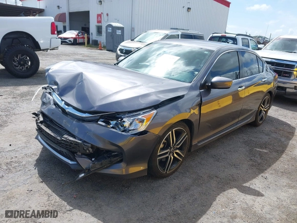 2017 Honda Accord Sedan Sport with VIN 1HGCR2F55HA274741, listed as a IAAI auction lot 41928704 with 130,173 mi miles. Bid and sale history available at carsss.com. Image 17.