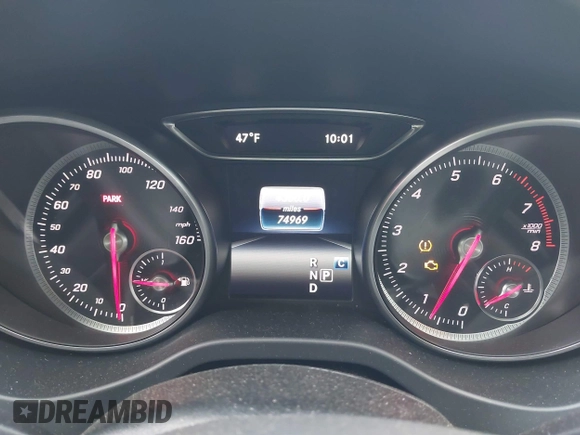 2019 Mercedes-Benz CLA 250 with VIN WDDSJ4EB6KN722477, listed as a IAAI auction lot 41377046 with 74,969 mi miles and . Bid and sale history available at DreamBid. Image 15.