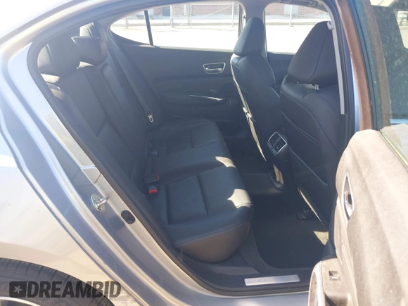 2018 Acura TLX w/Technology Pkg with VIN 19UUB1F56JA003499, listed as a IAAI auction lot 41810524 with 56,224 mi miles. Bid and sale history available at carsss.com. Image 8.