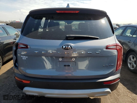 2020 Kia Telluride LX z VIN 5XYP24HC1LG015751, wystawiony jako Copart lot #50350765 z przebiegiem 108 842 mil mil oraz Szkoda całkowita • Salvage title. Historia ofert i sprzedaży dostępna na DreamBid. Obrazek 6.