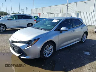 2020 Toyota Corolla Hatchback SE with VIN JTND4RBE0L3081535, listed as a IAAI auction lot 41721684 with 49,373 mi miles. Bid and sale history available at carsss.com. Image 18.