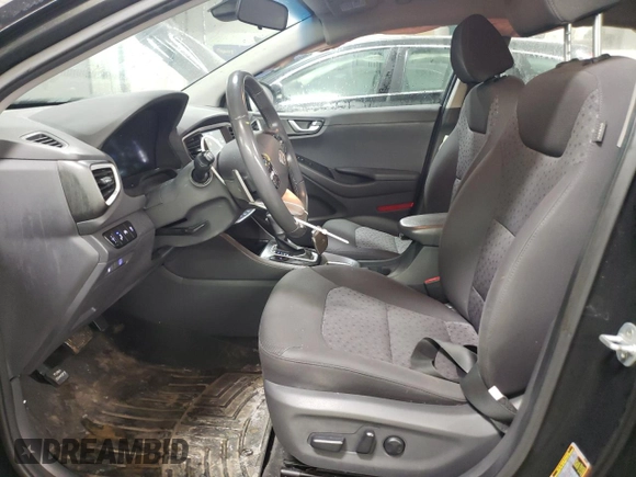 2018 Hyundai Ioniq SEL z VIN KMHC75LC7JU066188, wystawiony jako Copart lot #44547315 z przebiegiem 93 533 mil mil oraz Szkoda całkowita • Salvage title. Historia ofert i sprzedaży dostępna na DreamBid. Obrazek 7.