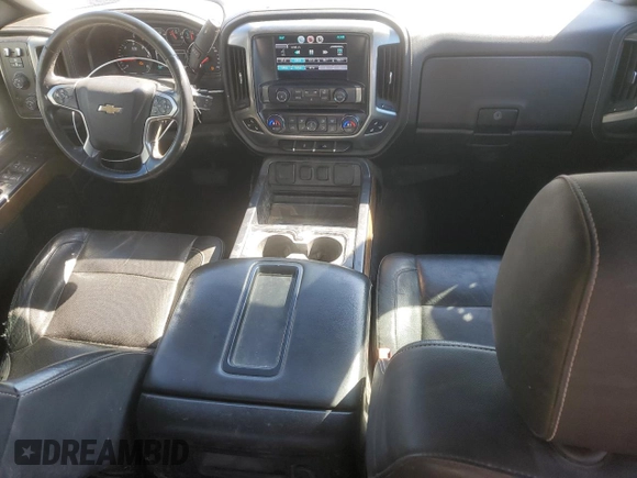 2015 Chevrolet Silverado 1500 LTZ with VIN 1GCVKSEC9FZ159781, listed as a Copart auction lot 44525365 with 206,128 mi miles and Salvage Title. Bid and sale history available at carsss.com. Image 8.