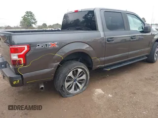 2020 Ford F-150 XL with VIN 1FTEW1C47LKD55183, listed as a IAAI auction lot 41689782 with 67,715 mi miles. Bid and sale history available at carsss.com. Image 4.