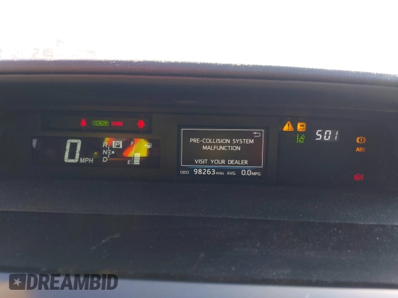 2017 Toyota Prius Two z VIN JTDZN3EUXHJ062209, wystawiony jako IAAI lot #41319148 z przebiegiem 98 263 mil mil oraz . Historia ofert i sprzedaży dostępna na DreamBid. Obrazek 7.