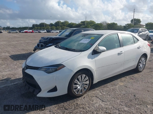 2019 Toyota Corolla L with VIN 2T1BURHE0KC179280, listed as a IAAI auction lot 41944624 with 102,964 mi miles. Bid and sale history available at carsss.com. Image 18.