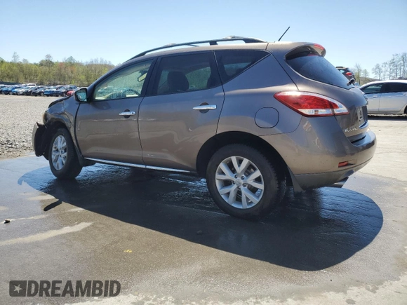 2012 Nissan Murano SV with VIN JN8AZ1MW5CW216494, listed as a Copart auction lot 53656735 with 156,249 mi miles and Salvage Title. Bid and sale history available at carsss.com. Image 2.