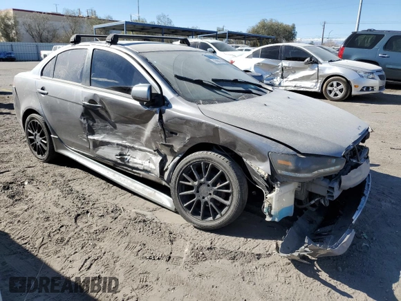 2012 Mitsubishi Lancer SE with VIN JA32V2FW8CU015259, listed as a Copart auction lot 43450725 with 139,701 mi miles and Salvage Title. Bid and sale history available at DreamBid. Image 4.