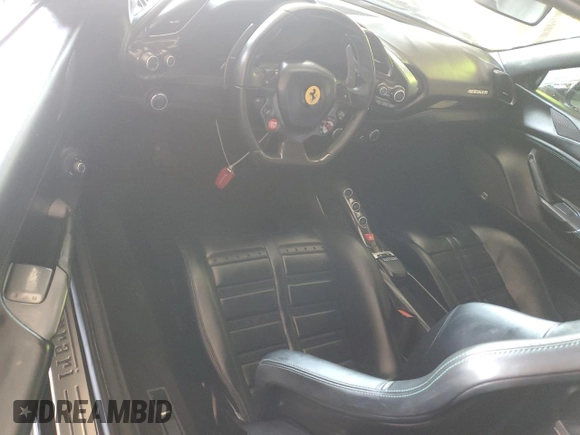 2017 Ferrari 488 z VIN ZFF79ALA1H0227399, wystawiony jako Copart lot #74447644 z przebiegiem Nie podano mil oraz Szkoda całkowita • Salvage title. Historia ofert i sprzedaży dostępna na DreamBid. Obrazek 8.