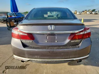2016 Honda Accord Sport with VIN 1HGCR2F52GA033606, listed as a Copart auction lot 62318775 with 368,233 mi miles and Salvage title. Bid and sale history available at DreamBid. Image 6.