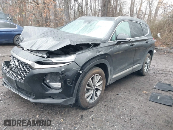 2019 Hyundai Santa Fe Limited with VIN 5NMS5CAD8KH078588, listed as a IAAI auction lot 41767523 with 71,736 mi miles. Bid and sale history available at carsss.com. Image 17.