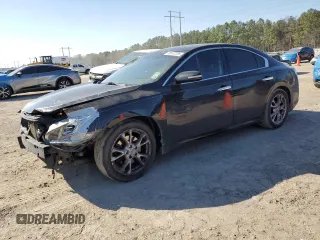 2014 Nissan Maxima 3.5 S with VIN 1N4AA5AP1EC461262, listed as a Copart auction lot 48557205 with 169,844 mi miles and Salvage Title. Bid and sale history available at carsss.com. Image 1.