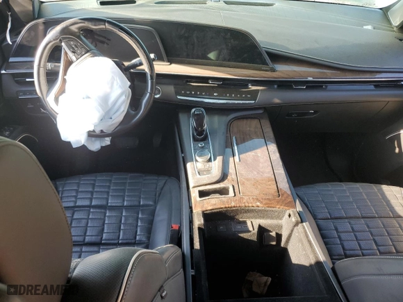 2021 Cadillac Escalade Sport Platinum with VIN 1GYS4GKL7MR338004, listed as a Copart auction lot 74951774 with 40,531 mi miles and Salvage Title. Bid and sale history available at carsss.com. Image 8.
