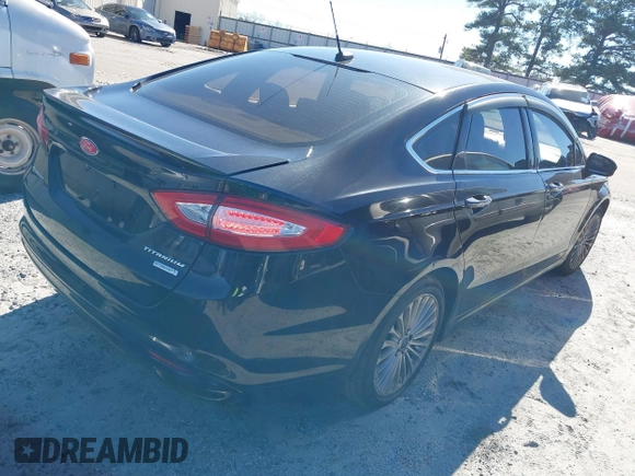 2016 Ford Fusion Titanium with VIN 3FA6P0K90GR179528, listed as a IAAI auction lot 41587248 with 230,264 mi miles and . Bid and sale history available at DreamBid. Image 4.
